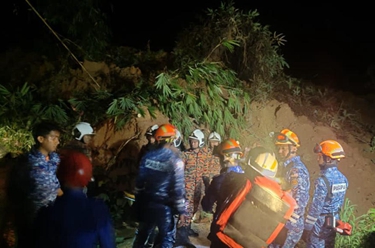 馬來西亞山體滑坡已致13人死亡