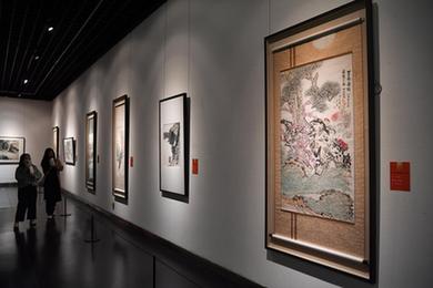 長安畫派美術(shù)作品在西安展出