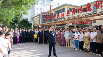 學(xué)習(xí)進行時丨總書記寧夏考察這一幕，讓人想到這個經(jīng)典比喻