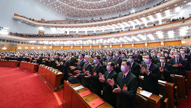 十三屆全國人大五次會議舉行閉幕會